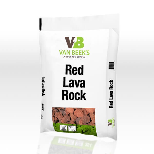 Red Lava Rock